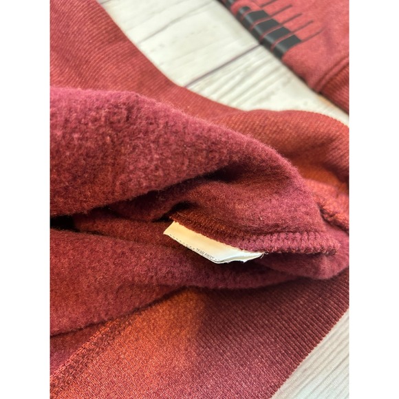 Under Armour Hoodie Red Cold Gear Threadborne Fitted Men's Size Large - Picture 10 of 10